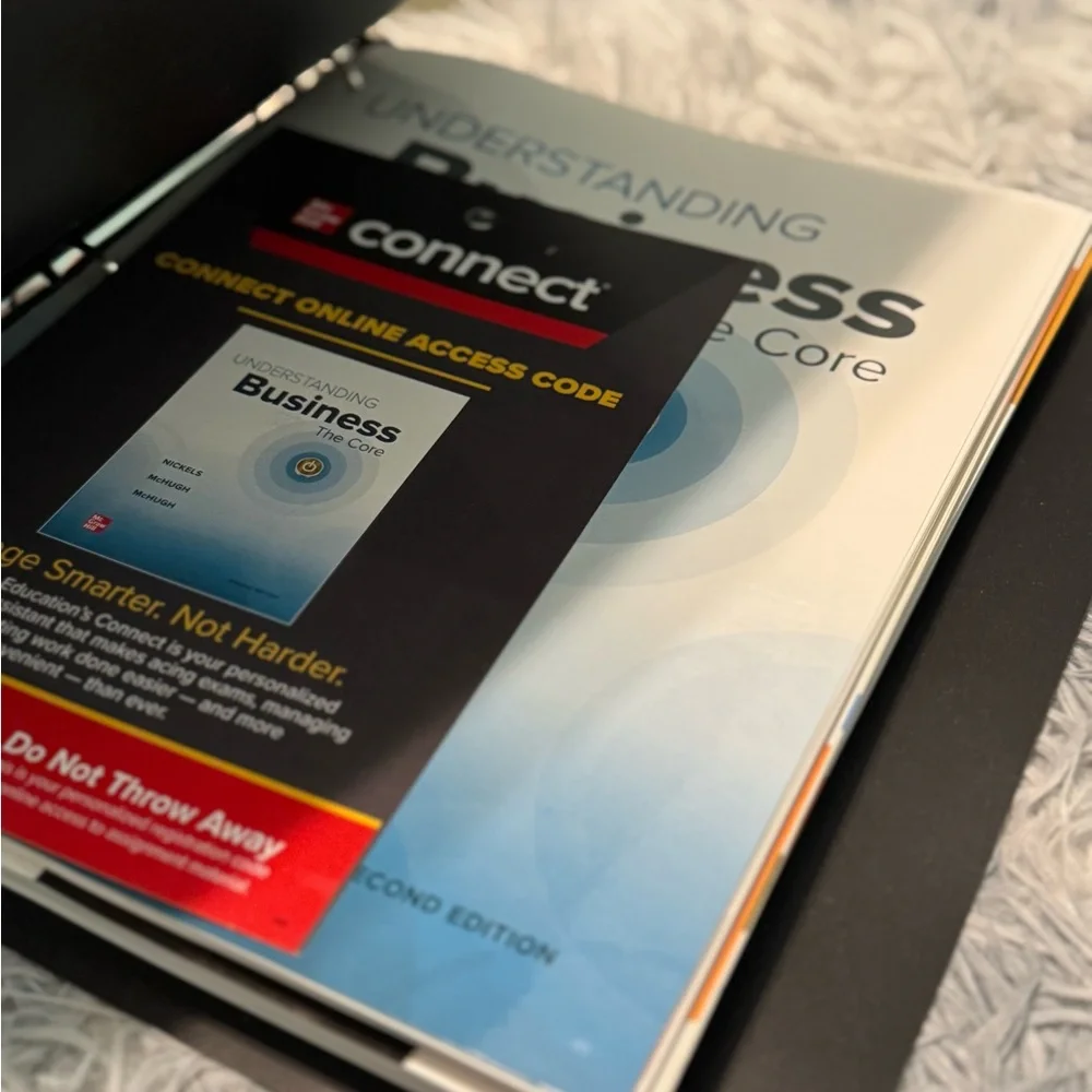🏷️NWT Understanding Business: The Core 2nd Ed + Binder + Access Code